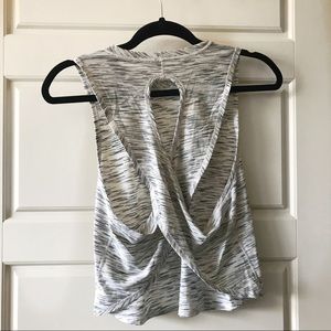 Lululemon Yoga / Workout Crop Top - White